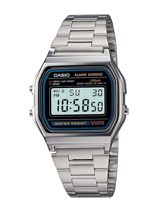 Vintage Steel Digital Watch