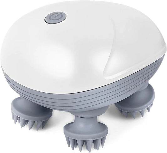 Portable 3-Speed Scalp Massager with 96 Kneading Nodes