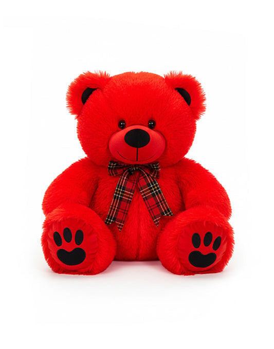 Cute Red Teddy Bear Soft Plush Toy for Kids & Gifts